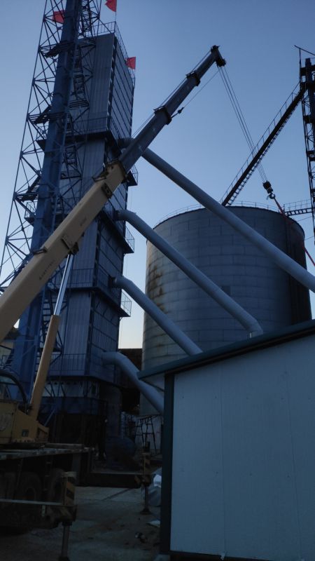 500吨星空烘干塔